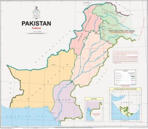 Pakistan Political map